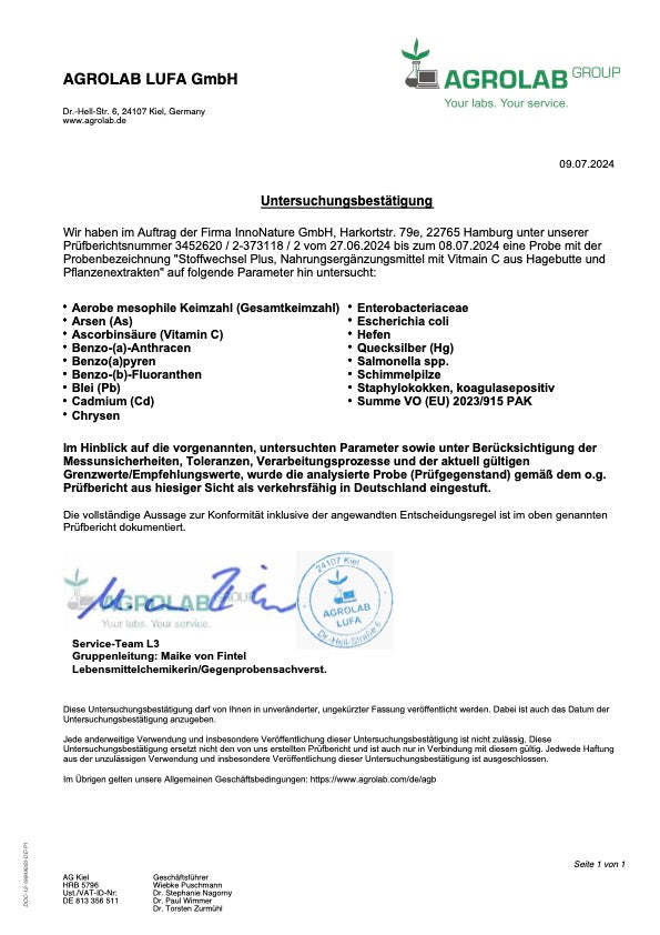 Stoffwechsel Plus 120 Kapseln