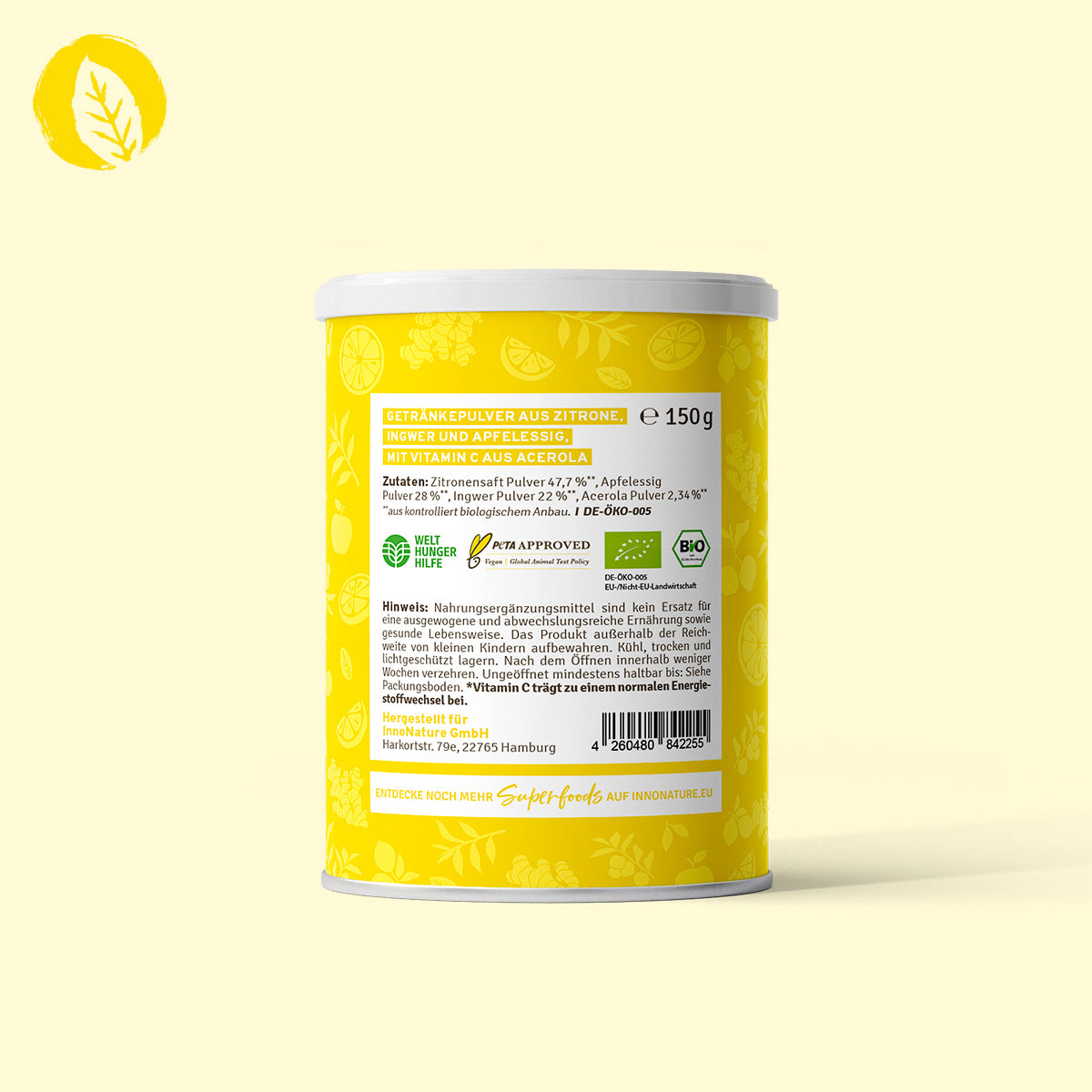 Bio Lemon Morning Pulver 150g