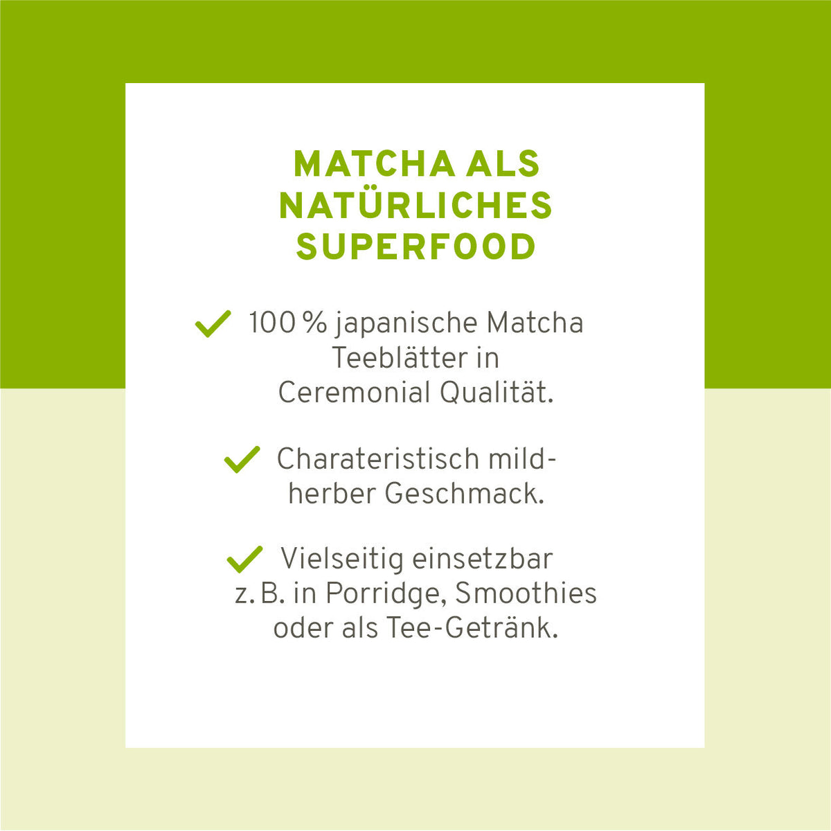 Bio Matcha Pulver 50g