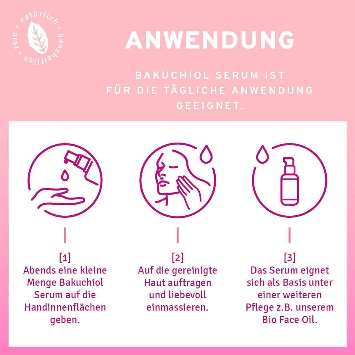 InnoNature 5ml Mini Bakuchiol Serum - Pflanzliche Retinol Alternative