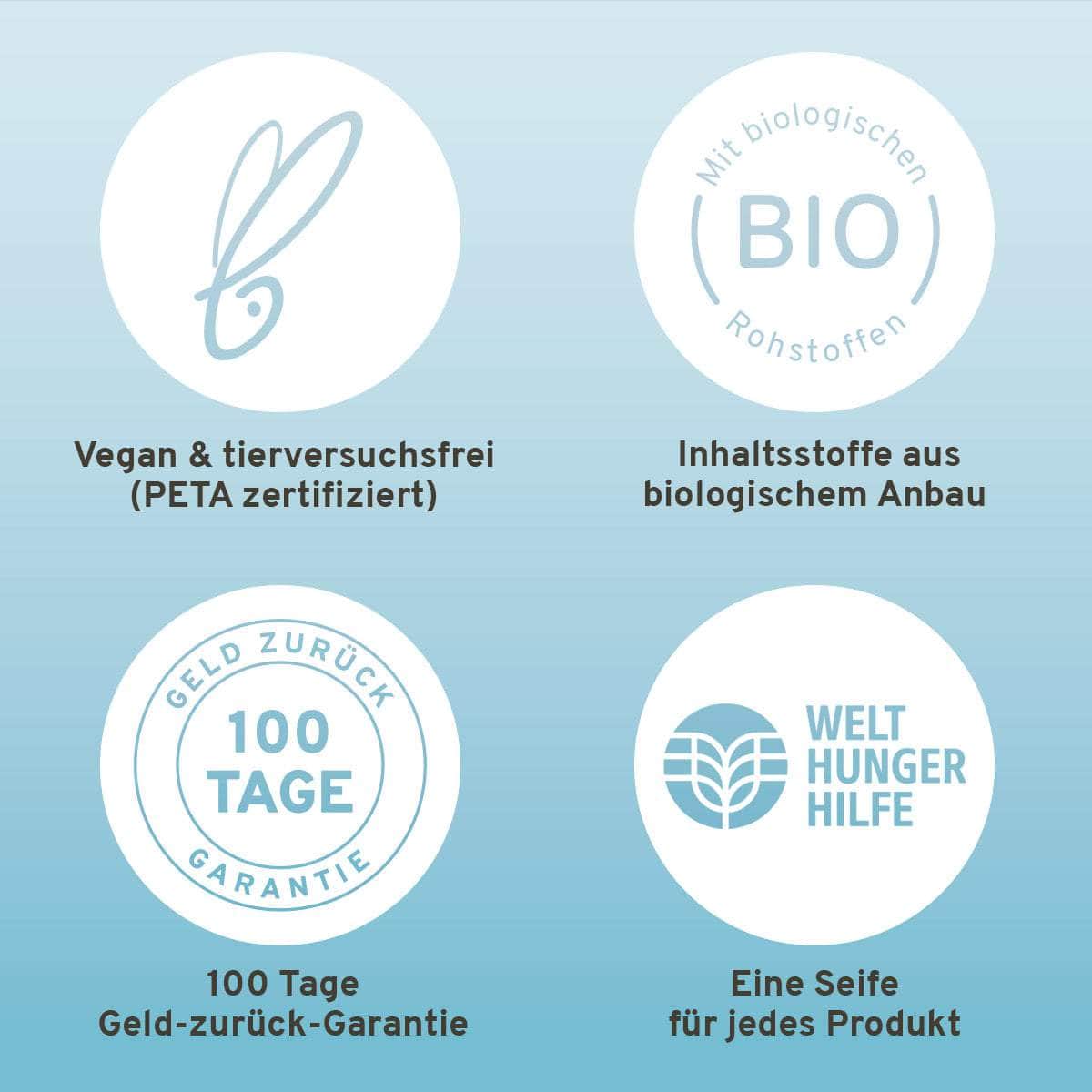 InnoNature Bad 60 g Mini Basenbad mit Sango Meereskoralle + Rügener Kreide