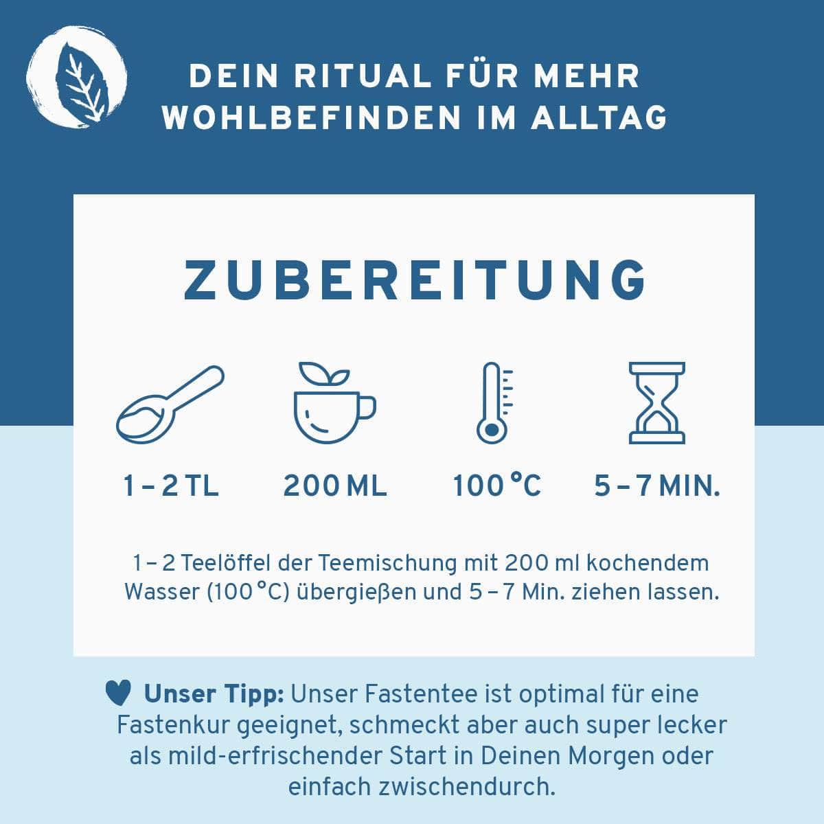 InnoNature Getränkepulver 1x 5g Teemischung Bio Fastentee - 5g