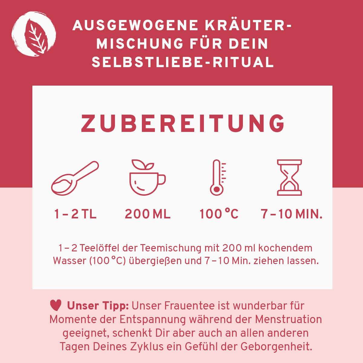 InnoNature Getränkepulver Bio Frauentee