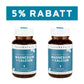 InnoNature Kapseln 2x Monatsvorrat (180 Kapseln) Magnesium + Calcium Kapseln