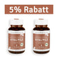 InnoNature Kapseln 2x Monatsvorrat (2x90 Kapseln) Bio Vital* Pilz Kapseln: Reishi, Chaga, Shiitake und Acerola