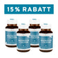 InnoNature Kapseln 4x Monatsvorrat (360 Kapseln) Magnesium + Calcium Kapseln