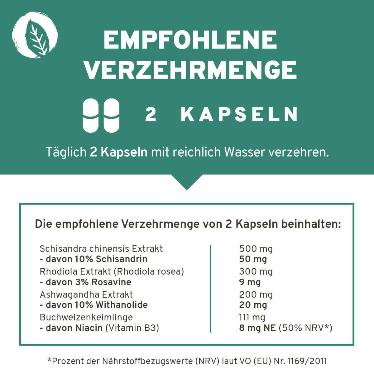 InnoNature Kapseln Anti Stress Kapseln