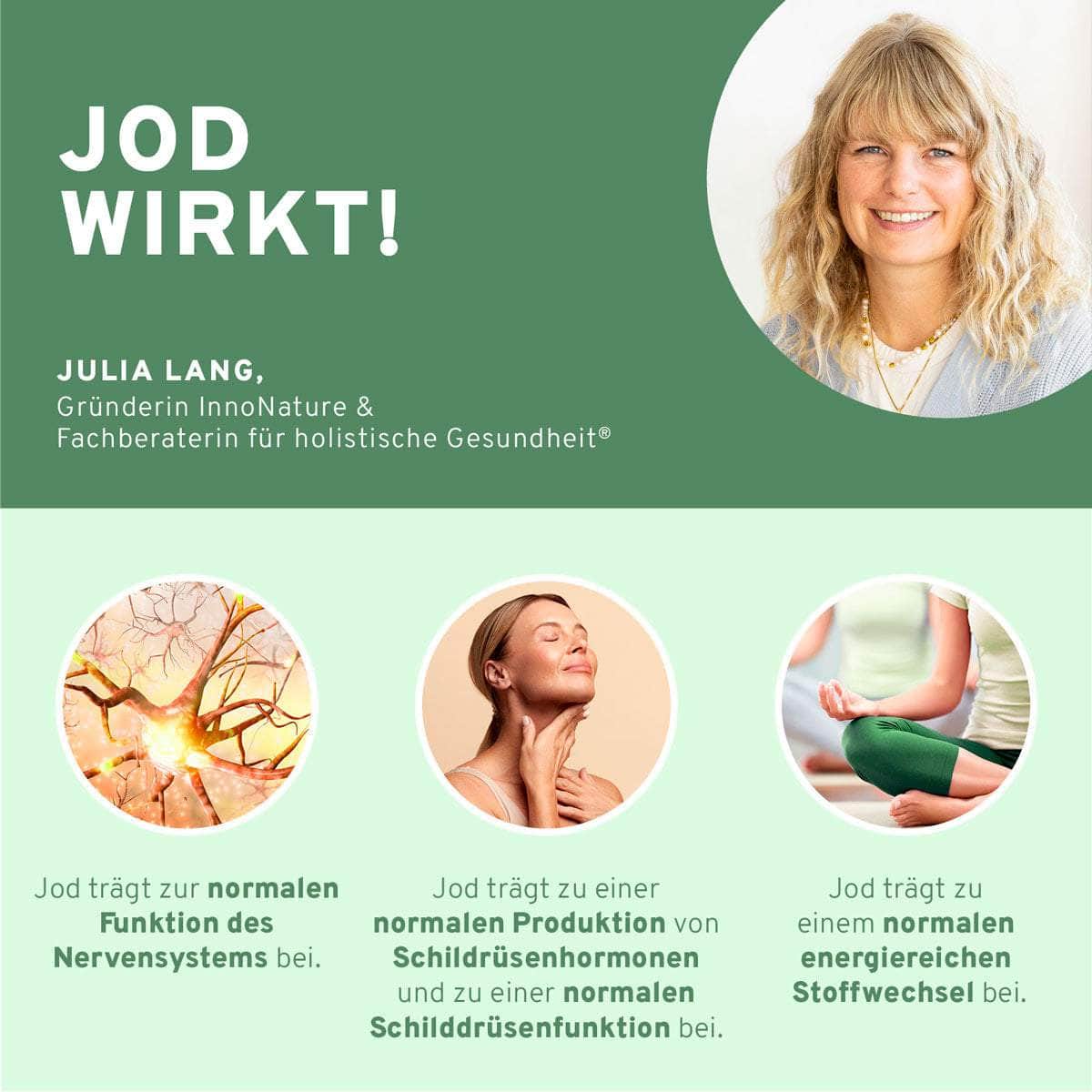 InnoNature Kapseln Bio Jod Kapseln: Knotentang