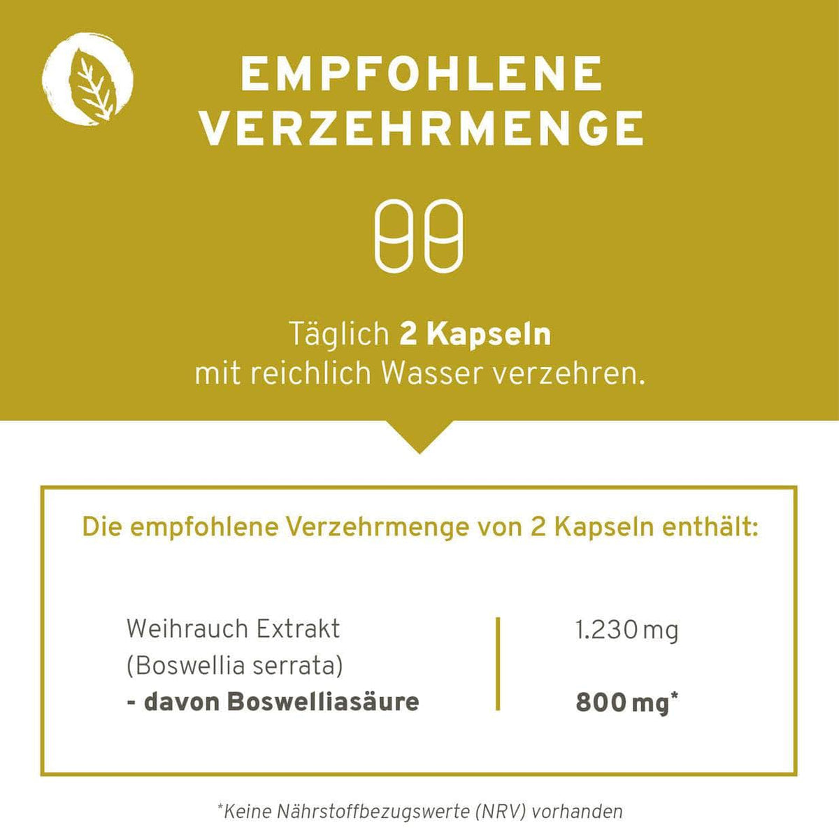 InnoNature Kapseln Boswelliasäure: Weihrauch Kapseln