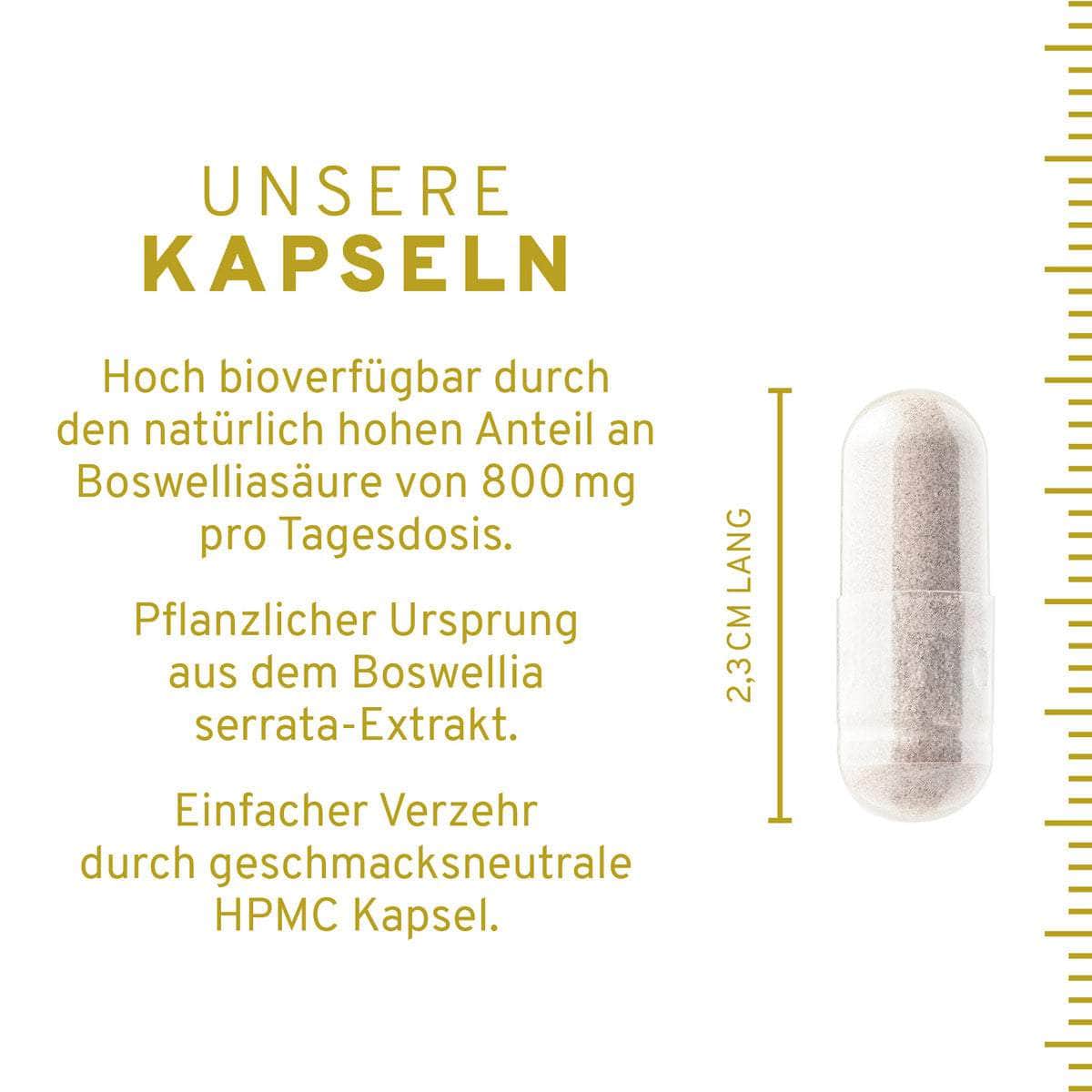 InnoNature Kapseln Boswelliasäure: Weihrauch Kapseln