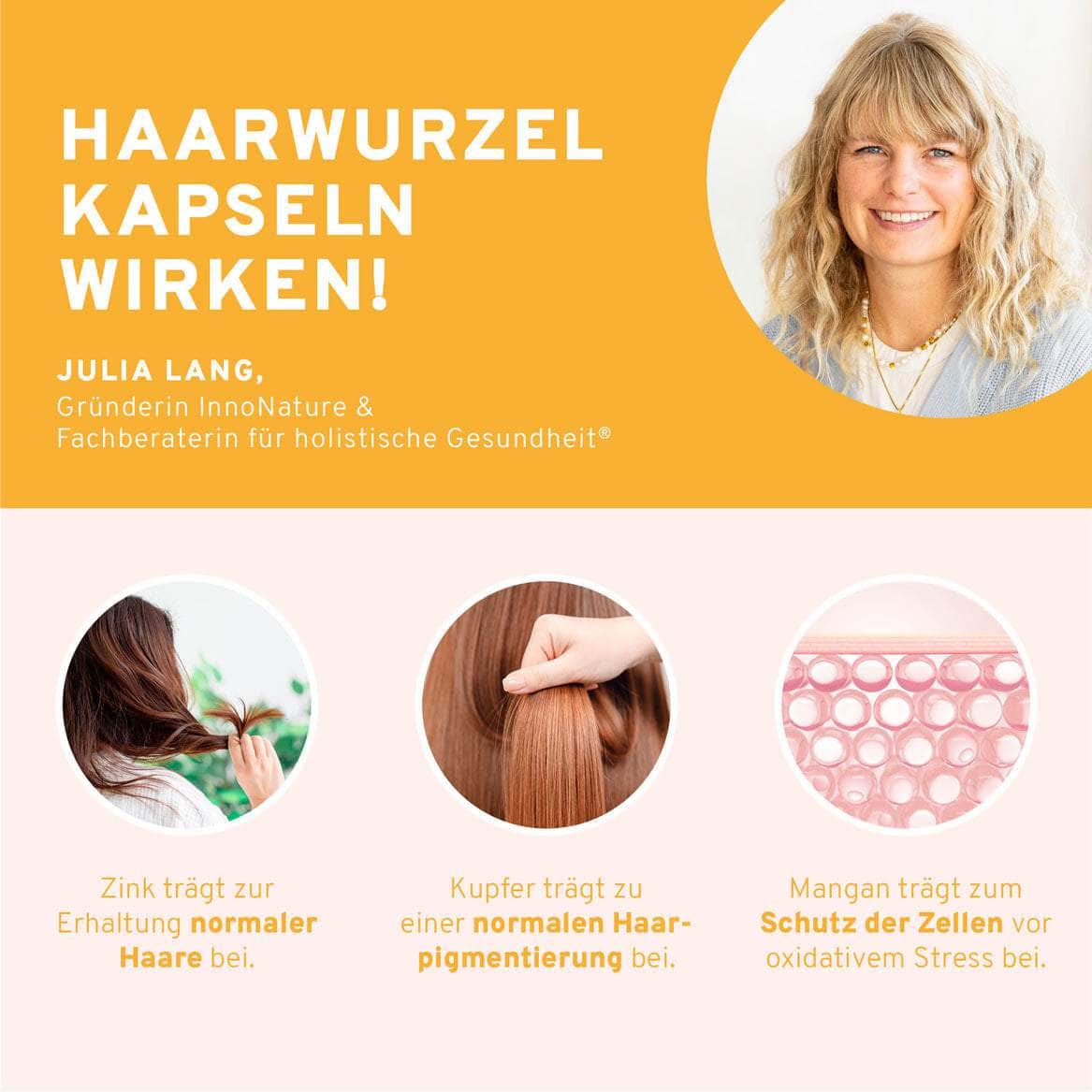 InnoNature Kapseln Haarwurzel Kapseln