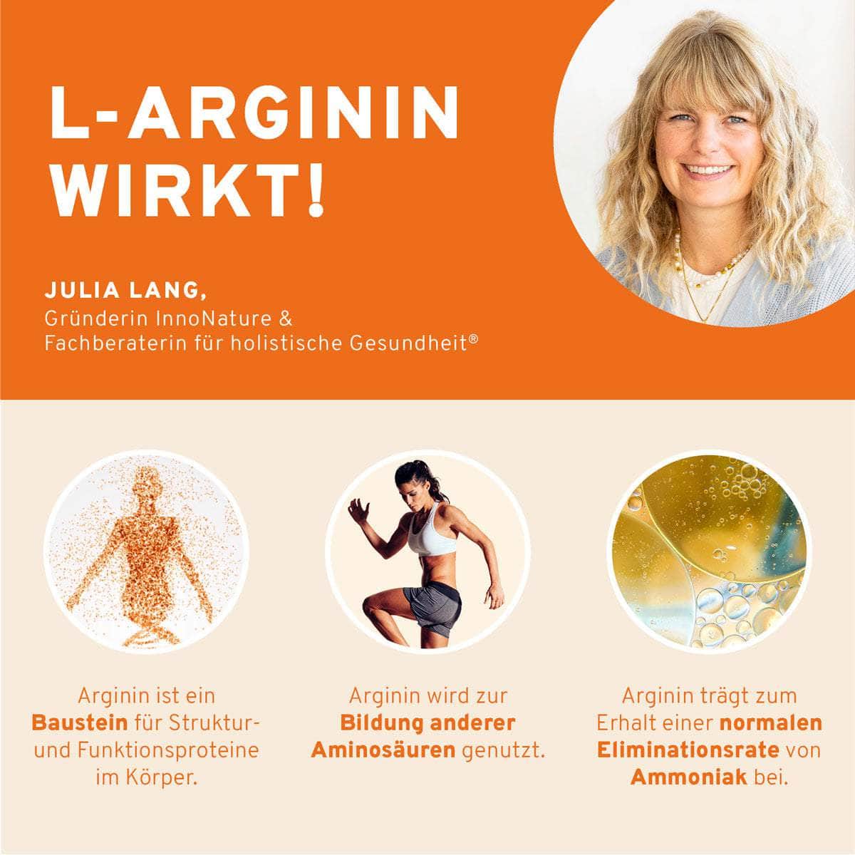 InnoNature Kapseln L-Arginin Kapseln