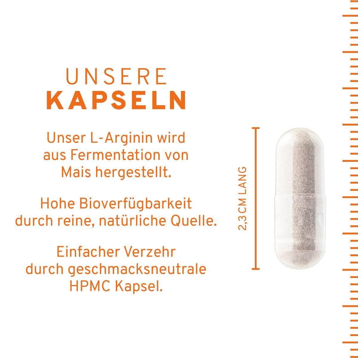InnoNature Kapseln L-Arginin Kapseln