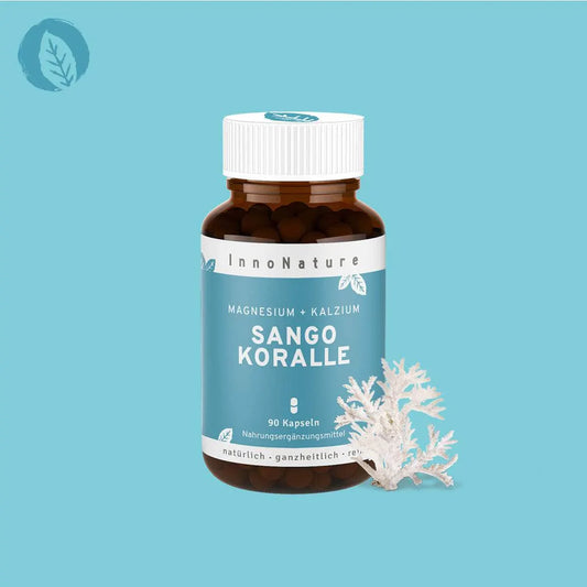 InnoNature Kapseln Magnesium + Kalzium: Sango Meereskoralle Kapseln