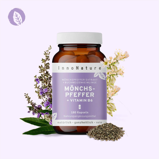InnoNature Kapseln Mönchspfeffer + Vitamin B6 Kapseln