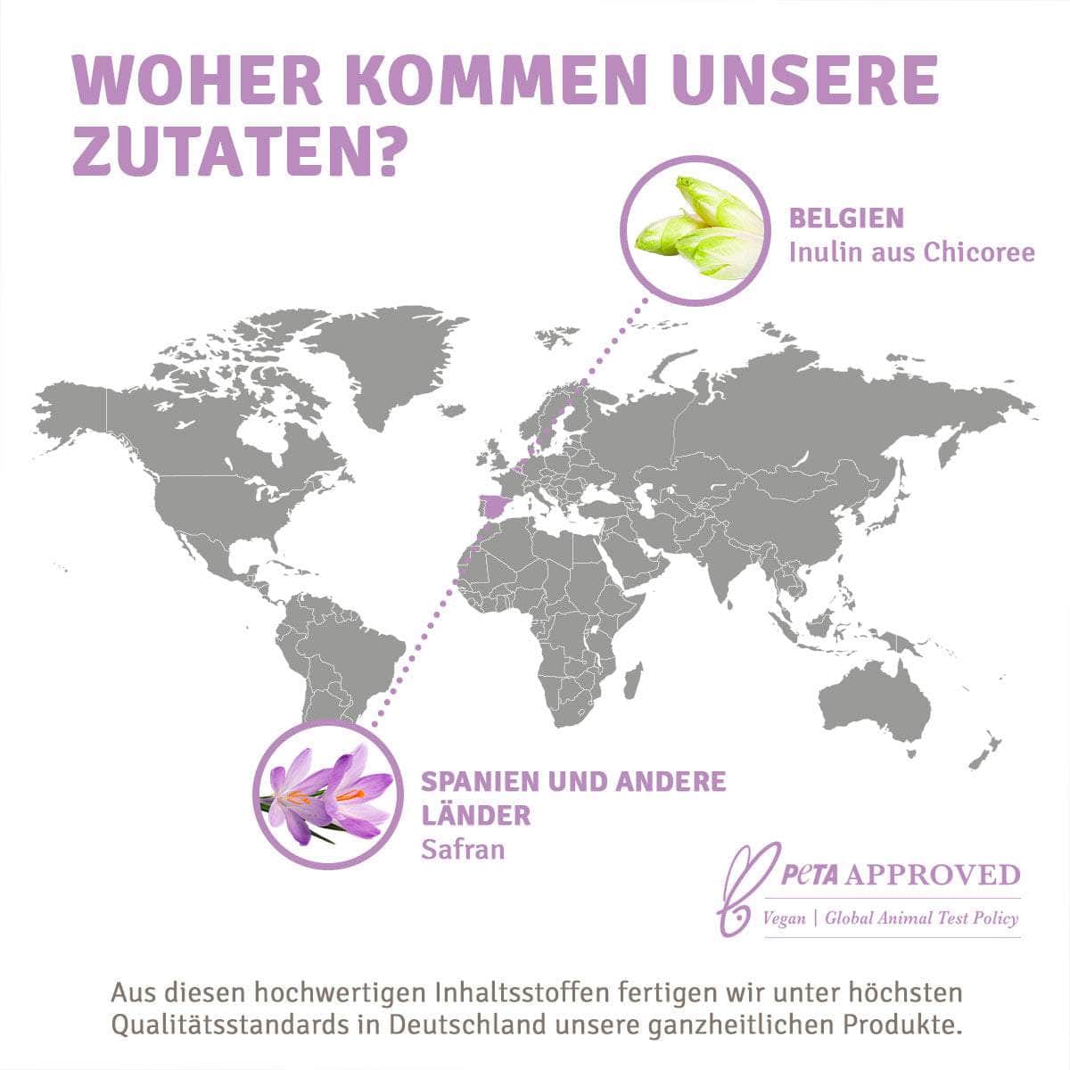 InnoNature Kapseln Safran Extrakt: Crocin und Safranal