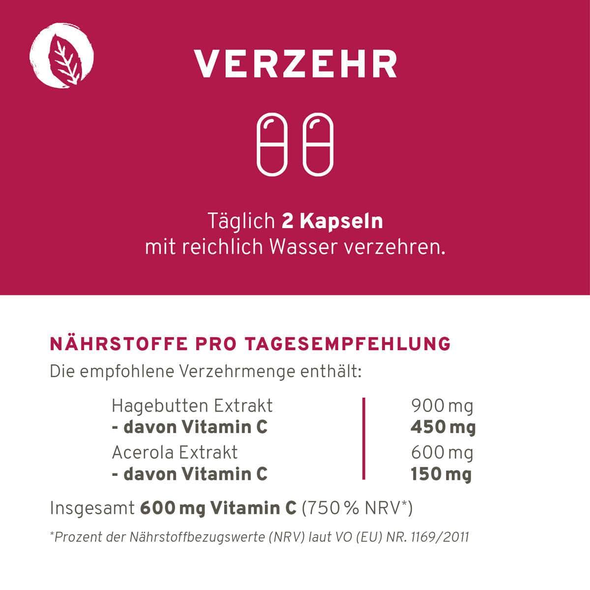 InnoNature Kapseln Vitamin C Kapseln