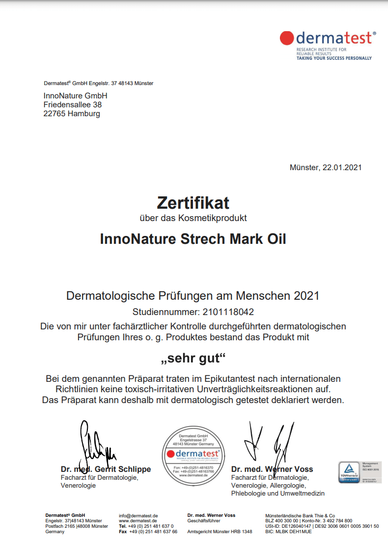 InnoNature Öl Bio Stretch Mark Oil