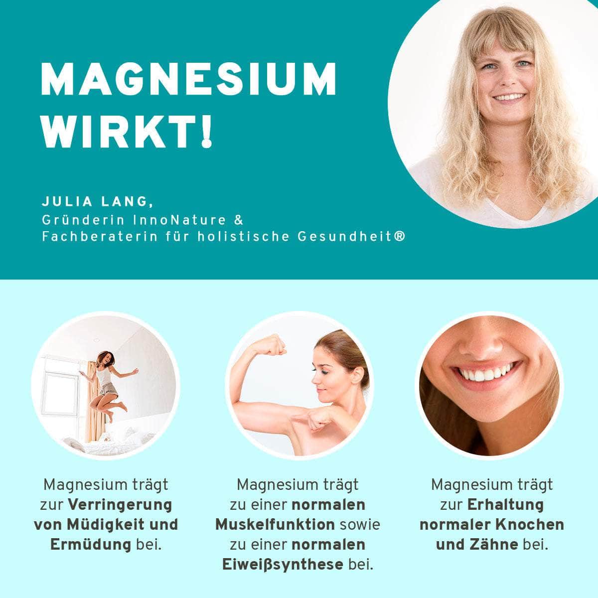 InnoNature Pakete 1x Menstru® Chocbar Vorteilspaket; 1x Frauentee; 1x Magnesium; 1x Mönchspfeffer Menstru®-Paket