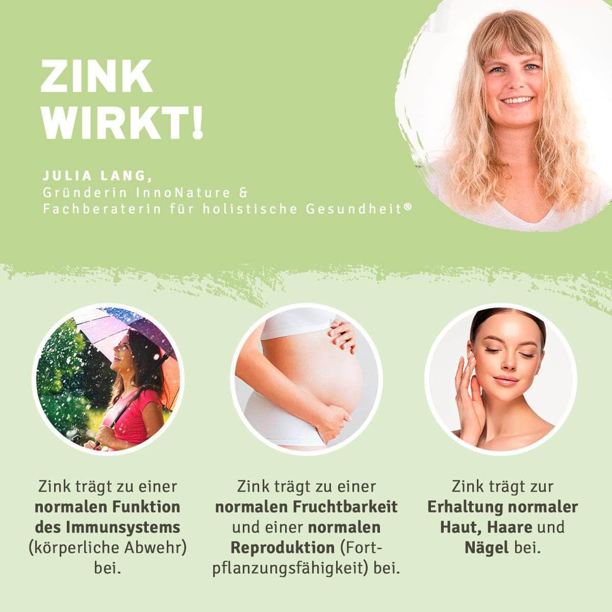 InnoNature Pakete 1x Vorrat (1x Cranberry Plus, 1x Zink, 1x OPC, 1x Vitamin C, 1x Vitamin D3, 1x Vitamin K2, 1x Sango Koralle). Winter-Frauen-Paket