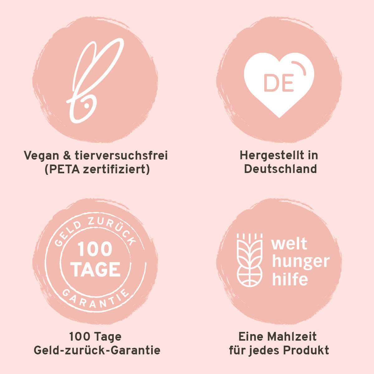 InnoNature Pakete 1x Vorrat (1x Haut Haare Nägel, 1x Vitamin C, 1x Kurkuma Gerstengras, 1X Face Oil, 1x Deocreme, 1x Lip Balm) Beauty Inside Out Paket