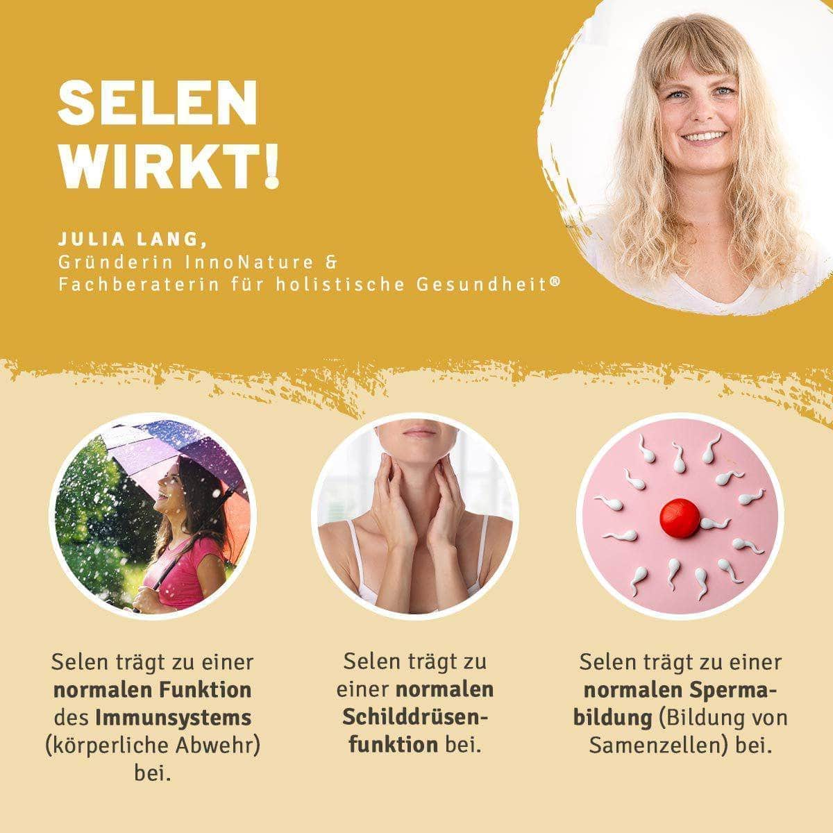 InnoNature Pakete 1x Vorrat (1x Vitamin D3, 1x Vitamin K2, 1x Jod+Folsäure, 1x Selen, 1x Omega 3, 1x Sango Koralle) Schilddrüsen-Paket