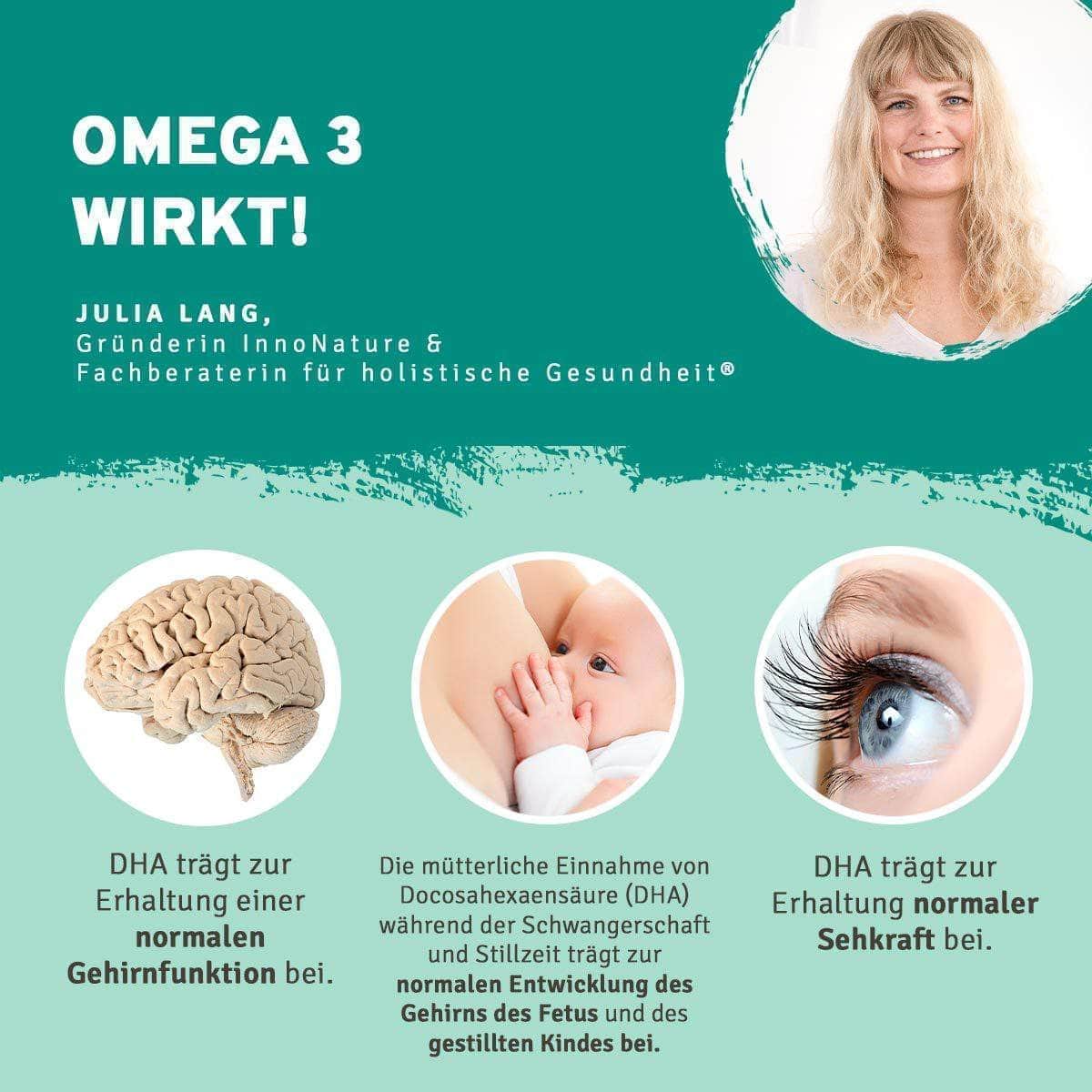 InnoNature Pakete 1x Vorrat (1x Vitamin D3, 1x Vitamin K2, 1x Vitamin B Komplex, 1x Eisen, 1x Jod+Folsäure, 1x Haut Haare Nägel, 1x Omega3, 1x Maca, 1x OPC, 1x Curcuma, 1x Mikrobiom). Frauen-Sorglos-Paket