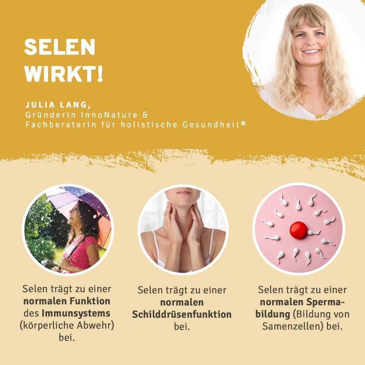 InnoNature Pakete 1x Vorrat (2x Omega 3, 1x Vitamin B12, 1x Vitamin D3, 1x Vitamin K2, 1x Selen, 1x Jod + Folsäure) mutimbauch-Essential-Paket
