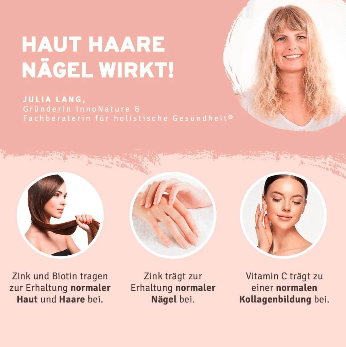 InnoNature Pakete 1x Vorteil (1x Face Oil, 1x Aloe Hyaluron Serum, 1x Haut Haare Nägel Kapseln) Anti Aging Face Care Paket