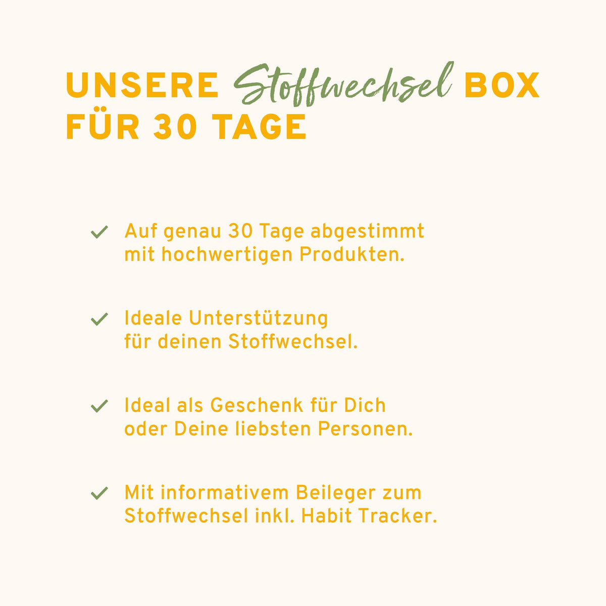InnoNature Pakete Stoffwechsel-Box