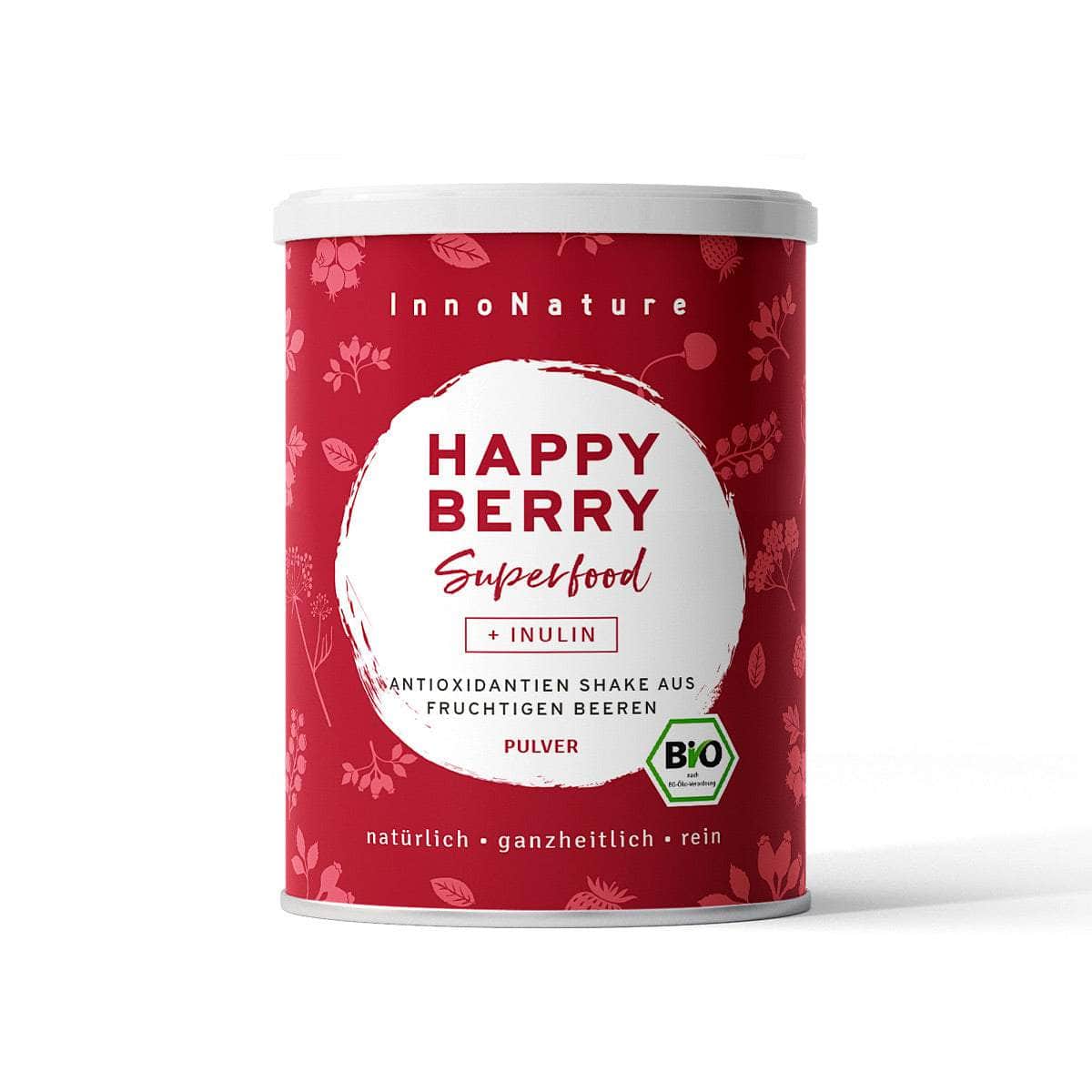 InnoNature Pulver 1x 195g Pulver Bio Happy Berry Superfood Pulver