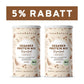 InnoNature Pulver 2x 450g (60 Portionen) Bio Veganer Protein Mix Haselnuss