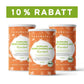 InnoNature Pulver 3x 450g (90 Portionen) Bio Kurkuma Gerstengras Mix Superfood
