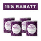 InnoNature Pulver 4x 150g Pulver Açaí Beauty: Antioxidantienshake mit Hyaluronsäure