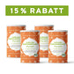 InnoNature Pulver 4x 450g (120 Portionen) Bio Kurkuma Gerstengras Mix Superfood