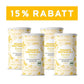 InnoNature Pulver 4x 450g (120 Portionen) Bio Veganer Protein Mix Superfood Shake: Vanille