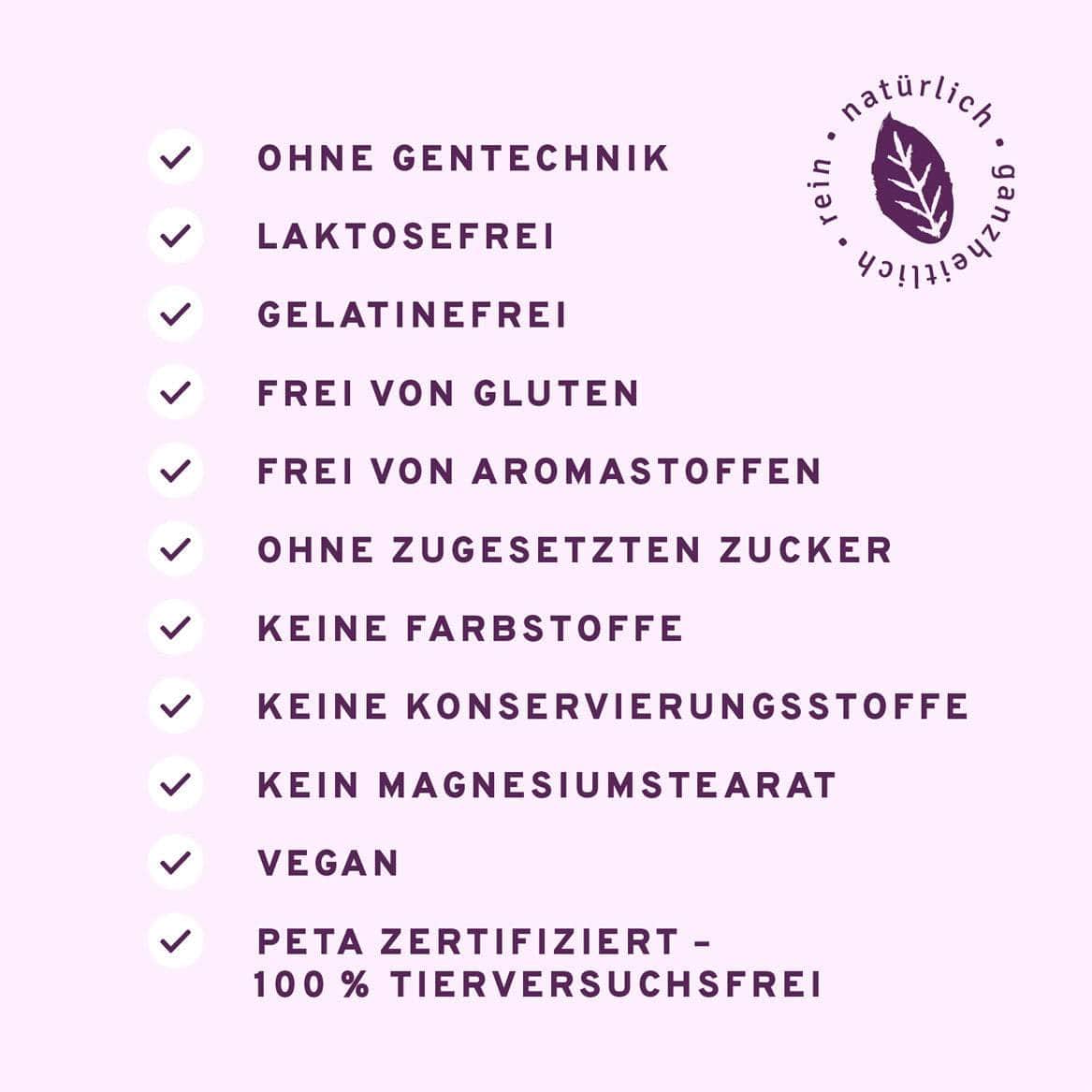 InnoNature Pulver Açaí Beauty: Antioxidantienshake mit Hyaluronsäure
