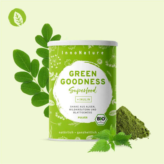InnoNature Pulver Bio Green Goodness Superfood Shake