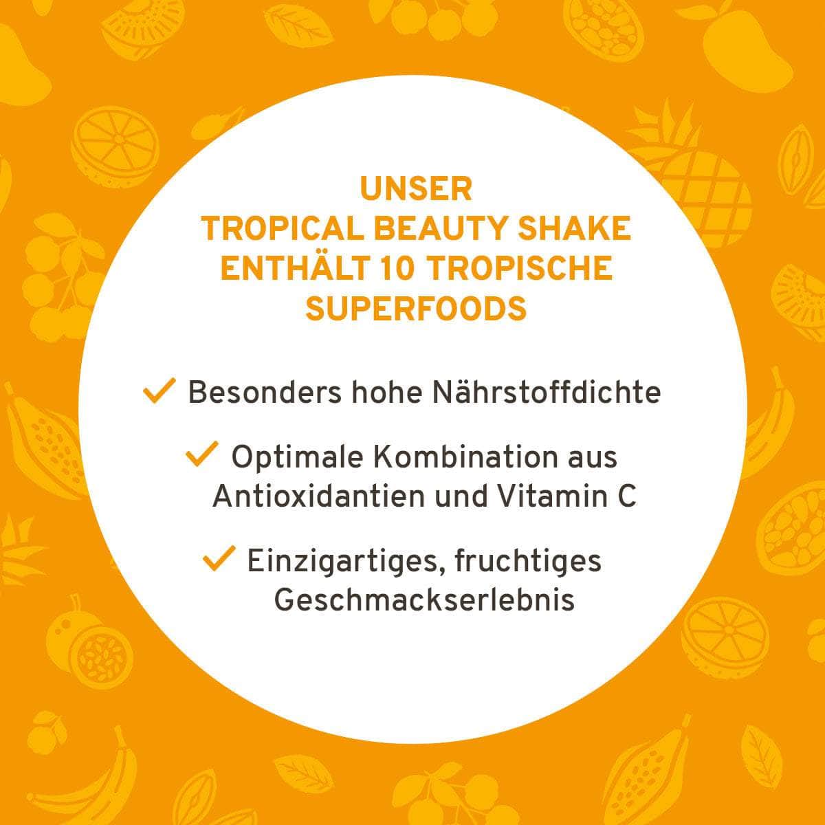 InnoNature Pulver Bio Tropical Beauty Superfood Pulver: Antioxidantienshake aus exotischen Früchten