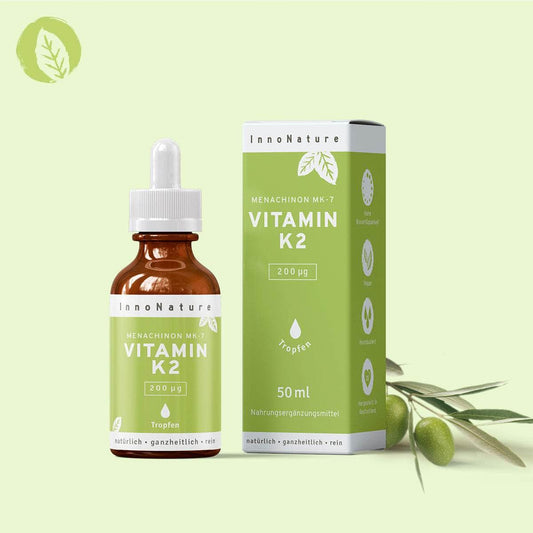 InnoNature Tropfen Menachinon MK-7: Vitamin K2 Tropfen