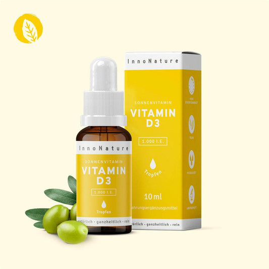 InnoNature Tropfen Vitamin D3 1.000 IE Tropfen 10 ml