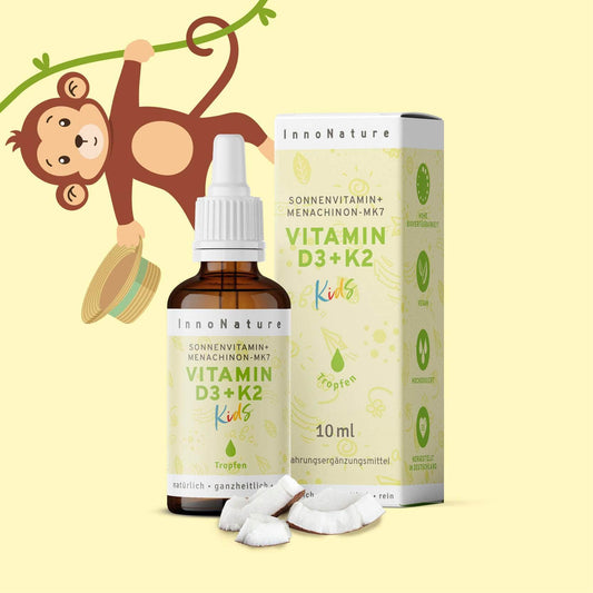 InnoNature Tropfen Vitamin D3 + K2 Kids Tropfen